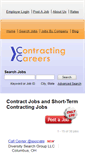 Mobile Screenshot of contractingcareers.com